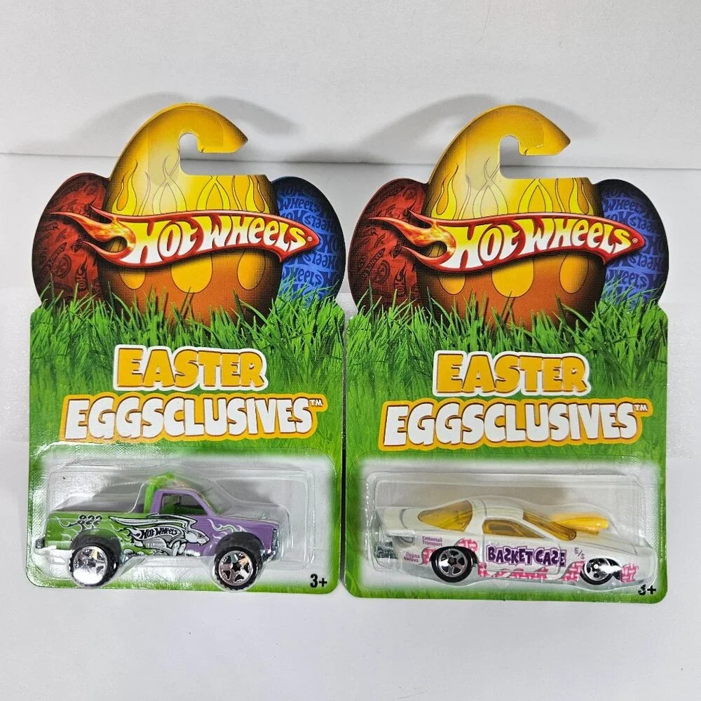 Hot Wheels Easter Eggsclusives‎ Complete Set of 8 Die-Cast Cars 2007 Mattel